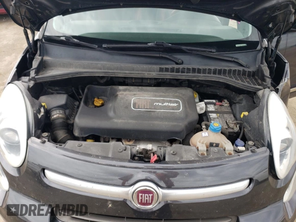2014 FIAT 500L Trekking with VIN ZFBCFADH5EZ012622, listed as a Copart auction lot 69308994 with 0 mi miles and Salvage Title. Bid and sale history available at carsss.com. Image 12.