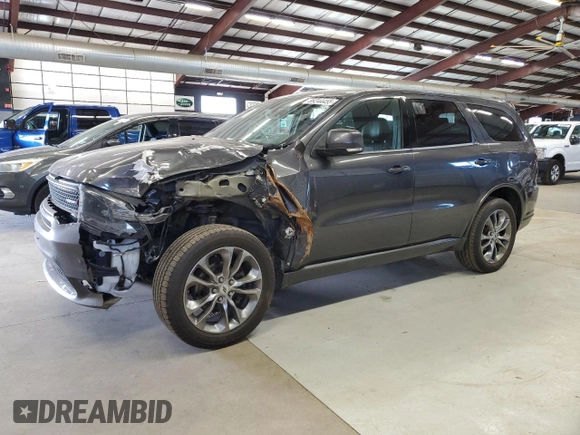 2019 Dodge Durango GT Plus с VIN 1C4RDJDG8KC827349, выставлен на аукционе Copart как лот 89244455 с пробегом 100 704 миль миль и Чистый • Clean title. История ставок и продаж доступна на DreamBid. Изображение 1.