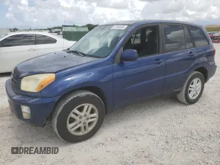 2002 Toyota RAV4 with VIN JTEGH20VX20081585, listed as a Copart auction lot 61390335 with 192,197 mi miles and Salvage title. Bid and sale history available at DreamBid. Image 1.