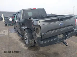 2019 Ford F-150 XL with VIN 1FTEW1CP7KKD80786, listed as a IAAI auction lot 41117065 with 142,011 mi miles and . Bid and sale history available at DreamBid. Image 3.