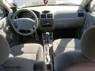 2005 Kia Rio with VIN KNADC125856373439, listed as a Copart auction lot 53529125 with 106,822 mi miles and Salvage Title. Bid and sale history available at carsss.com. Image 8.