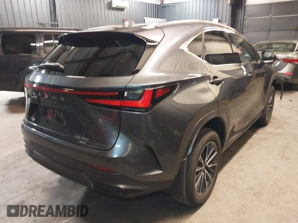 2024 Lexus NX with VIN JTJAGCEZ9R2016334, listed as a IAAI auction lot 41743822 with 15,566 mi miles. Bid and sale history available at carsss.com. Image 4.