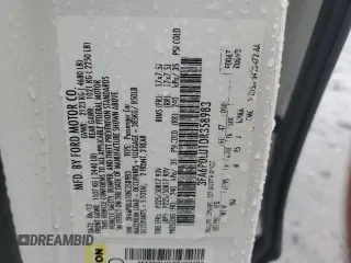 2013 Ford Fusion SE Hybrid with VIN 3FA6P0LU1DR358983, listed as a Copart auction lot 51907665 with 143,459 mi miles and Salvage Title. Bid and sale history available at DreamBid. Image 12.