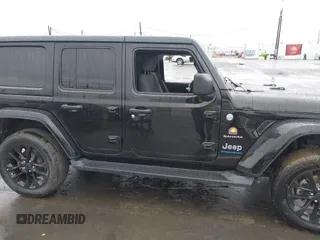 2024 Jeep Wrangler Sahara with VIN 1C4RJXP63RW148483, listed as a IAAI auction lot 41906879 with 32,509 mi miles and . Bid and sale history available at DreamBid. Image 14.