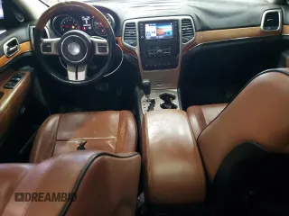 2013 Jeep Grand Cherokee Overland with VIN 1C4RJFCT5DC640710, listed as a Copart auction lot 41474875 with 223,668 mi miles and Clean Title. Bid and sale history available at carsss.com. Image 8.