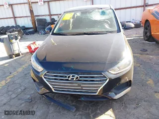 2019 Hyundai Accent SE with VIN 3KPC24A33KE073090, listed as a IAAI auction lot 41659941 with 39,500 mi miles. Bid and sale history available at carsss.com. Image 6.
