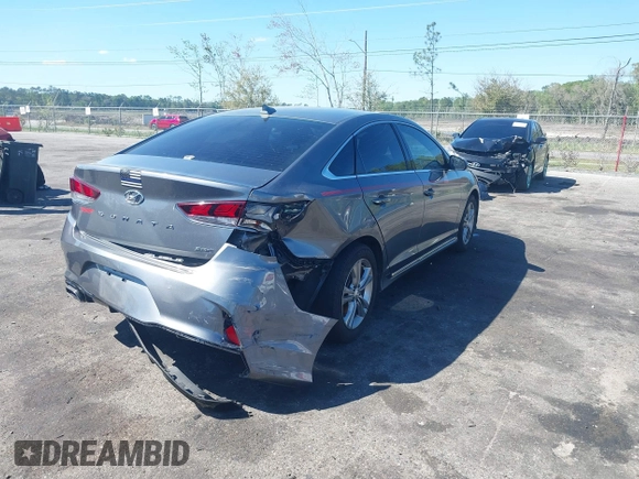 2018 Hyundai Sonata SEL with VIN 5NPE34AF6JH701346, listed as a IAAI auction lot 41877477 with 86,077 mi miles and . Bid and sale history available at DreamBid. Image 4.