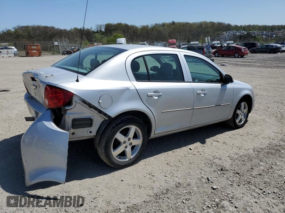 2005 Chevrolet Cobalt LS with VIN 1G1AL54F257521140, listed as a Copart auction lot 54344605 with 87,027 mi miles and Salvage Title. Bid and sale history available at DreamBid. Image 3.