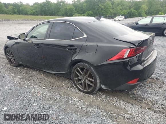 2015 Lexus IS 250 with VIN JTHBF1D25F5070127, listed as a Copart auction lot 54527055 with 144,586 mi miles and Salvage title. Bid and sale history available at DreamBid. Image 2.