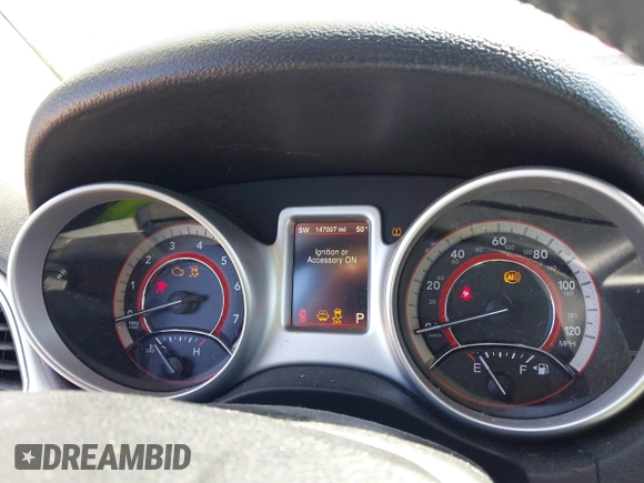 2016 Dodge Journey SE with VIN 3C4PDCAB2GT165839, listed as a IAAI auction lot 42045161 with 147,007 mi miles and . Bid and sale history available at DreamBid. Image 7.