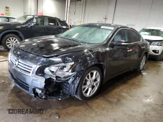 2012 Nissan Maxima SV z VIN 1N4AA5AP9CC865956, wystawiony jako Copart lot #49699325 z przebiegiem 105 331 mil mil oraz Szkoda całkowita • Salvage title. Historia ofert i sprzedaży dostępna na DreamBid. Obrazek 1.