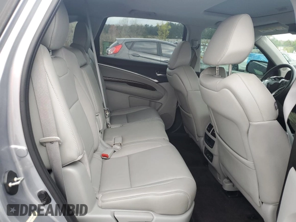 2017 Acura MDX Technology with VIN 5FRYD3H51HB006541, listed as a Copart auction lot 49956465 with Not provided miles and Salvage title. Bid and sale history available at DreamBid. Image 12.