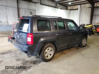 2014 Jeep Patriot Sport with VIN 1C4NJPBB4ED814453, listed as a Copart auction lot 52360025 with 110,848 mi miles and Salvage Title. Bid and sale history available at carsss.com. Image 3.