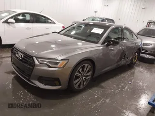 2021 Audi A6 Premium Plus with VIN WAUE3AF26MN073911, listed as a IAAI auction lot 42006754 with 38,834 mi miles. Bid and sale history available at carsss.com. Image 2.