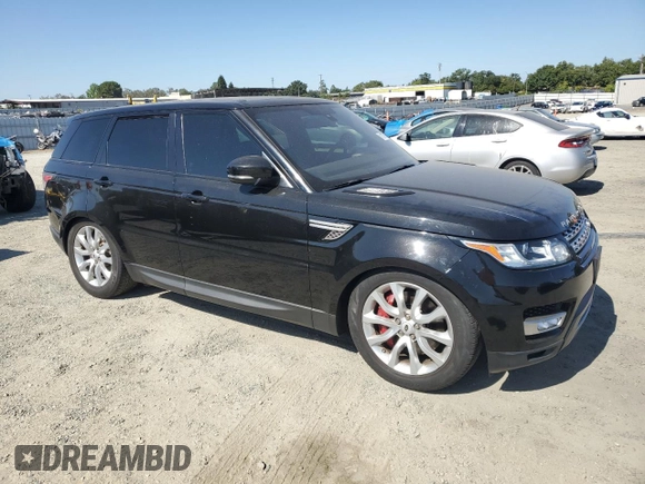 2016 Land Rover Range Rover Sport Dynamic with VIN SALWR2EF6GA556268, listed as a Copart auction lot 61157955 with 95,490 mi miles and Clean title. Bid and sale history available at DreamBid. Image 4.