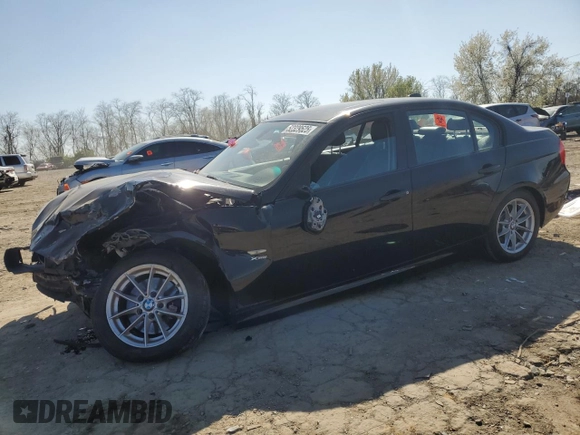 2010 BMW 3 Series 328i xDrive with VIN WBAPK5C52AA646887, listed as a Copart auction lot 52329525 with 163,249 mi miles and Salvage title. Bid and sale history available at DreamBid. Image 1.