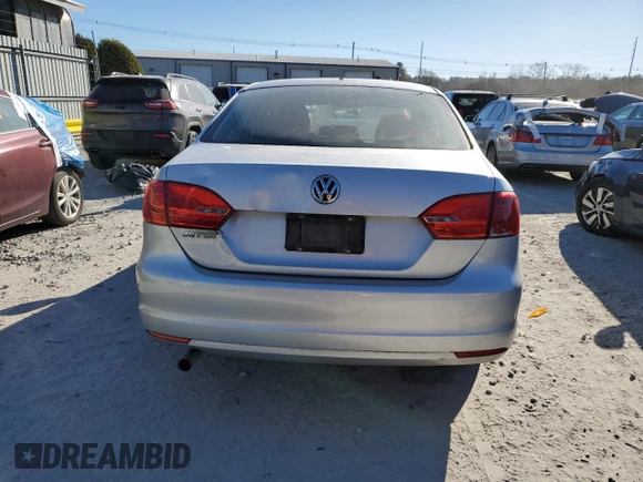 2011 Volkswagen Jetta Sedan S with VIN 3VW1K7AJ2BM382186, listed as a Copart auction lot 88095235 with 252,005 mi miles and Clean Title. Bid and sale history available at carsss.com. Image 6.