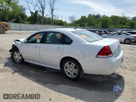 2014 Chevrolet Impala LT with VIN 2G1WB5E31E1146965, listed as a Copart auction lot 61093425 with 119,289 mi miles and Non repairable. Bid and sale history available at DreamBid. Image 2.