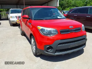 2019 Kia Soul + with VIN KNDJP3A53K7022595, listed as a IAAI auction lot 42045329 with 104,487 mi miles. Bid and sale history available at carsss.com. Image 1.