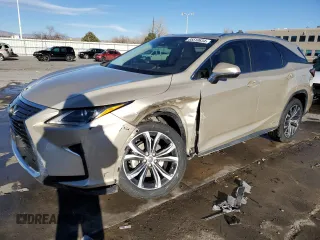 2018 Lexus RX with VIN JTJDGKCA8J2004362, listed as a Copart auction lot 85510634 with 98,195 mi miles and Salvage Title. Bid and sale history available at carsss.com. Image 1.
