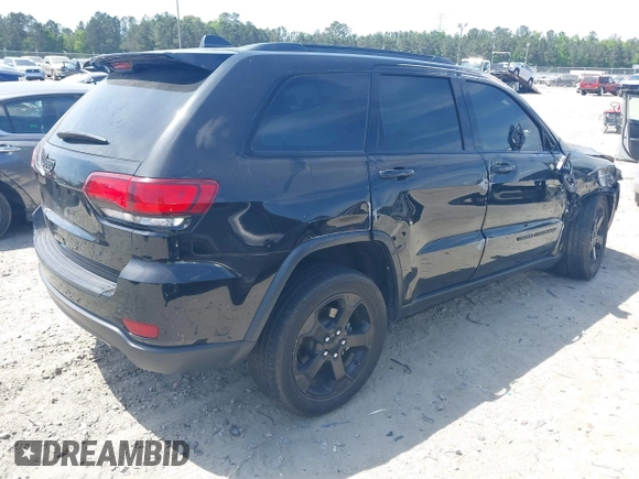 2021 Jeep Grand Cherokee Laredo E z VIN 1C4RJEAG9MC740244, wystawiony jako IAAI lot #42112847 z przebiegiem 32 897 mil mil oraz . Historia ofert i sprzedaży dostępna na DreamBid. Obrazek 4.