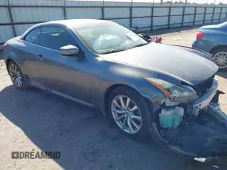 2011 Infiniti G37 with VIN JN1CV6FE8BM954031, listed as a IAAI auction lot 41729957 with 106,484 mi miles. Bid and sale history available at carsss.com. Image 1.