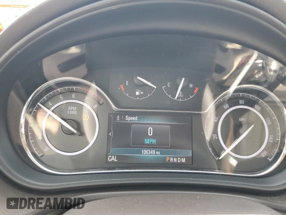 2014 Buick Regal Premium I with VIN 2G4GP5EX3E9322525, listed as a Copart auction lot 60653634 with 106,349 mi miles and Salvage Title. Bid and sale history available at DreamBid. Image 9.