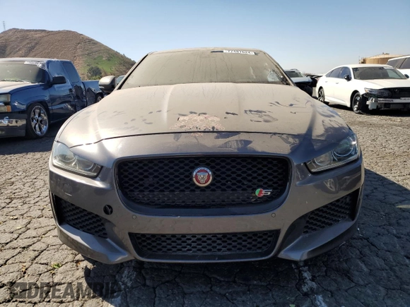 2018 Jaguar XE with VIN SAJAM4FV0JCP19219, listed as a Copart auction lot 77487624 with 44,200 mi miles and Salvage Title. Bid and sale history available at DreamBid. Image 5.