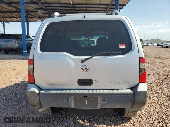 2003 Nissan Xterra XE with VIN 5N1ED28T13C662690, listed as a Copart auction lot 60697725 with 367,120 mi miles and Salvage title. Bid and sale history available at DreamBid. Image 6.