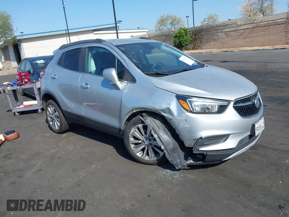 2020 Buick Encore Preferred with VIN KL4CJASB1LB014510, listed as a IAAI auction lot 42039952 with 70,195 mi miles and . Bid and sale history available at DreamBid. Image 1.