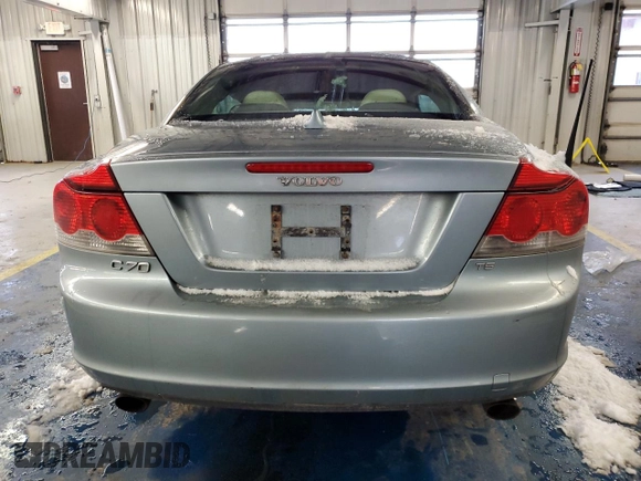 2007 Volvo C70 with VIN YV1MC68277J018446, listed as a Copart auction lot 88108515 with 134,814 mi miles and Clean Title. Bid and sale history available at carsss.com. Image 6.
