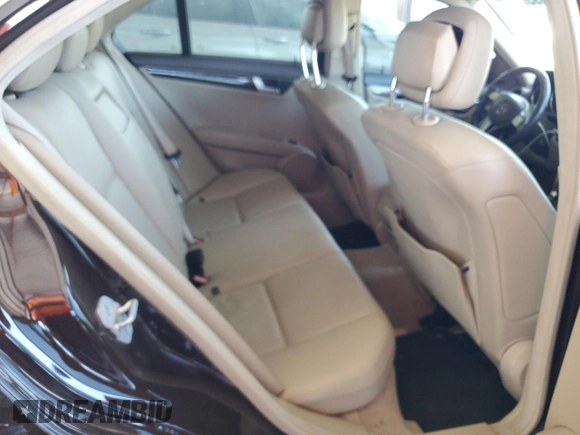 2012 Mercedes-Benz C-Class C 250 Sport with VIN WDDGF4HB2CR222281, listed as a Copart auction lot 55013895 with 128,987 mi miles and Clean Title. Bid and sale history available at carsss.com. Image 10.