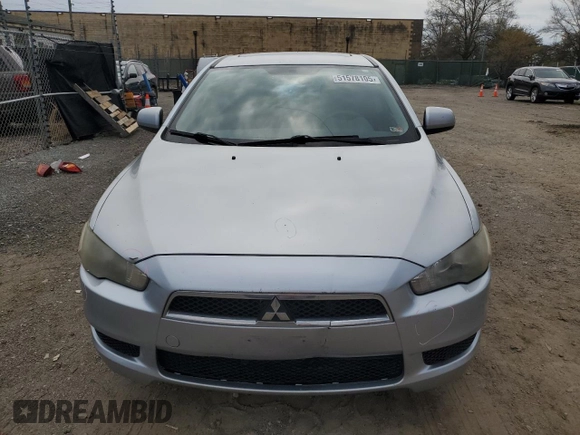 2008 Mitsubishi Lancer DE with VIN JA3AU26UX8U042287, listed as a Copart auction lot 51578105 with 130,364 mi miles and Salvage Title. Bid and sale history available at carsss.com. Image 5.