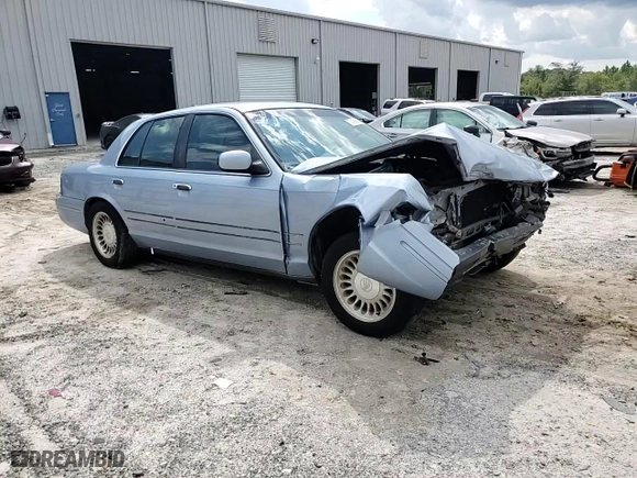 1998 Ford Crown Victoria LX with VIN 2FAFP74W3WX162752, listed as a Copart auction lot 72498904 with 0 mi miles and Salvage Title. Bid and sale history available at carsss.com. Image 10.