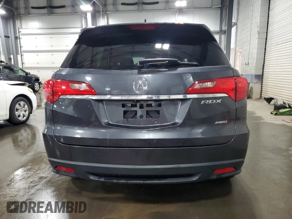 2015 Acura RDX Technology z VIN 5J8TB4H57FL013108, wystawiony jako Copart lot #58725755 z przebiegiem 82 219 mil mil oraz Szkoda całkowita • Salvage title. Historia ofert i sprzedaży dostępna na DreamBid. Obrazek 6.