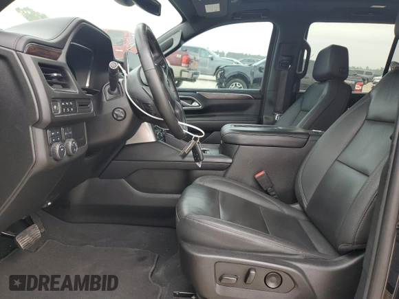 2023 Chevrolet Tahoe Z71 with VIN 1GNSKPKD6PR177774, listed as a Copart auction lot 50601105 with 62,674 mi miles and Salvage title. Bid and sale history available at DreamBid. Image 7.