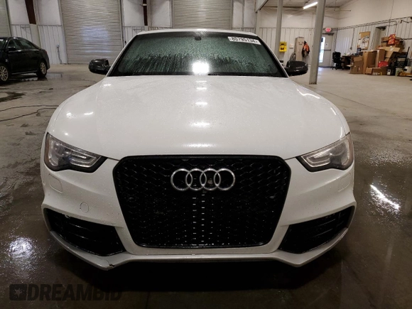 2014 Audi S5 Prestige z VIN WAUVGAFR1EA009446, wystawiony jako Copart lot #80795134 z przebiegiem 90 397 mil mil oraz Szkoda całkowita • Salvage title. Historia ofert i sprzedaży dostępna na DreamBid. Obrazek 5.