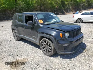 2021 Jeep Renegade Jeepster with VIN ZACNJCAB3MPM35872, listed as a Copart auction lot 52001605 with Not provided miles and Clean title. Bid and sale history available at DreamBid. Image 4.