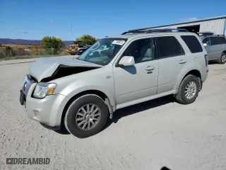 2009 Mercury Mariner Premier with VIN 4M2CU87779KJ15452, listed as a Copart auction lot 77306974 with 85,549 mi miles and Salvage Title. Bid and sale history available at carsss.com. Image 1.