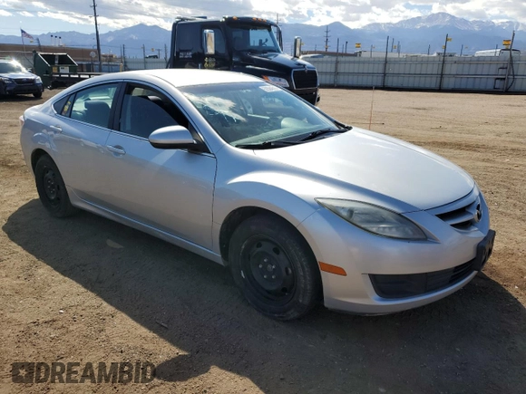 2010 Mazda 6 i Sport with VIN 1YVHZ8BH8A5M18475, listed as a Copart auction lot 50584615 with Not Provided miles and Salvage Title. Bid and sale history available at carsss.com. Image 4.