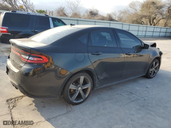 2015 Dodge Dart GT with VIN 1C3CDFEB8FD160101, listed as a Copart auction lot 47289405 with 121,495 mi miles and Salvage Title. Bid and sale history available at carsss.com. Image 3.