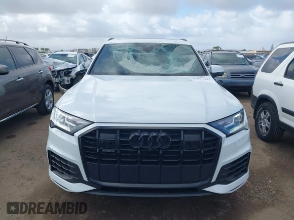 2022 Audi Q7 Premium Plus with VIN WA1LXBF76ND014939, listed as a IAAI auction lot 41925444 with 34,807 mi miles and . Bid and sale history available at DreamBid. Image 12.