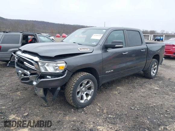 2019 Ram 1500 Big Horn/Lone Star with VIN 1C6RRFFG5KN816610, listed as a IAAI auction lot 41999259 with 229,172 mi miles. Bid and sale history available at carsss.com. Image 17.