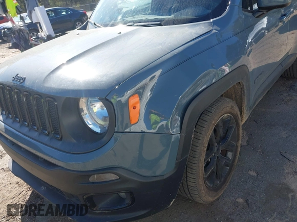 2017 Jeep Renegade Latitude with VIN ZACCJABB4HPG16935, listed as a IAAI auction lot 41843666 with 37,835 mi miles and . Bid and sale history available at DreamBid. Image 6.