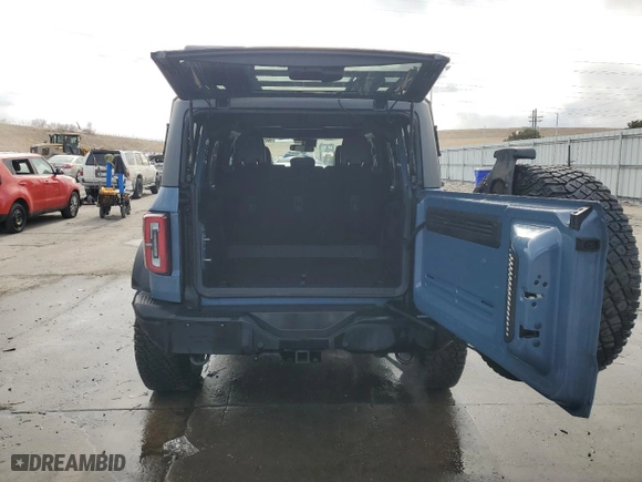 2024 Ford Bronco Badlands with VIN 1FMEE9BP7RLA42517, listed as a Copart auction lot 46794045 with 19,865 mi miles and Salvage Title. Bid and sale history available at carsss.com. Image 6.