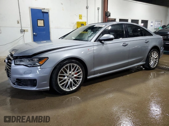 2016 Audi A6 Prestige z VIN WAUHGAFC1GN080778, wystawiony jako Copart lot #60999185 z przebiegiem 62 447 mil mil oraz Szkoda całkowita • Salvage title. Historia ofert i sprzedaży dostępna na DreamBid. Obrazek 1.