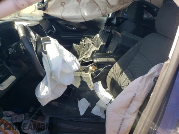 2022 GMC Terrain SLE with VIN 3GKALMEV4NL304406, listed as a Copart auction lot 47955155 with Not provided miles and Salvage title. Bid and sale history available at DreamBid. Image 7.