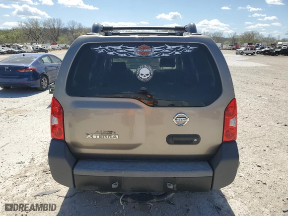 2005 Nissan Xterra S with VIN 5N1AN08W65C640651, listed as a Copart auction lot 52778285 with 110,227 mi miles and Clean Title. Bid and sale history available at carsss.com. Image 6.