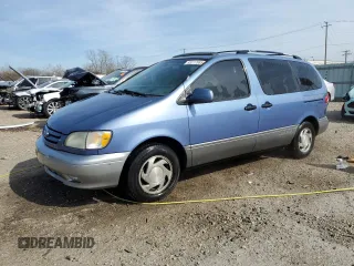 2001 Toyota Sienna LE z VIN 4T3ZF13C31U394706, wystawiony jako Copart lot #53117085 z przebiegiem 442 397 mil mil oraz Szkoda całkowita • Salvage title. Historia ofert i sprzedaży dostępna na DreamBid. Obrazek 1.