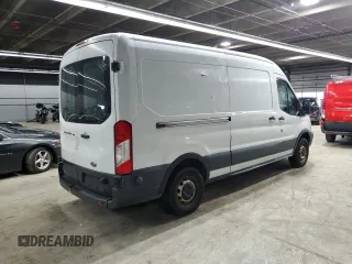 2015 Ford Transit Cargo with VIN 1FTNE2CM3FKA28342, listed as a Copart auction lot 44156275 with 251,391 mi miles and Salvage Title. Bid and sale history available at carsss.com. Image 3.